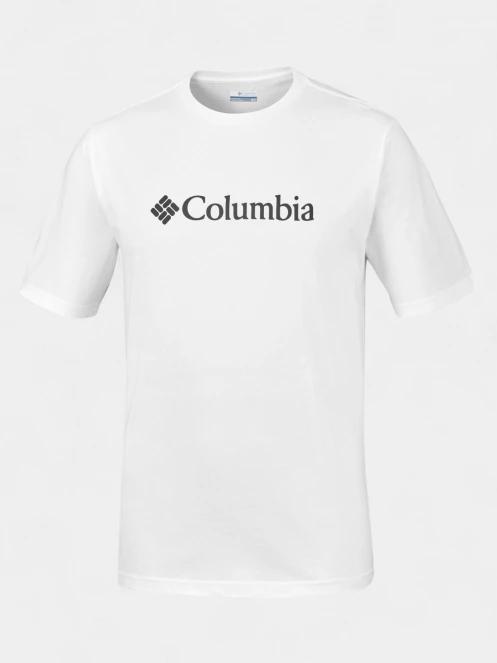 tricou cu maneci scurte pt. barbati Columbia CSC Basic Logo Short Sleeve Shirt alb 7