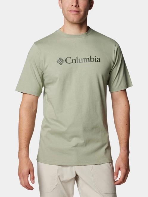 tricou cu maneci scurte pt. barbati Columbia CSC Basic Logo Short Sleeve Shirt verde 2