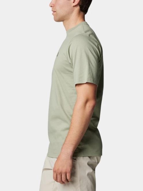 tricou cu maneci scurte pt. barbati Columbia CSC Basic Logo Short Sleeve Shirt verde 3