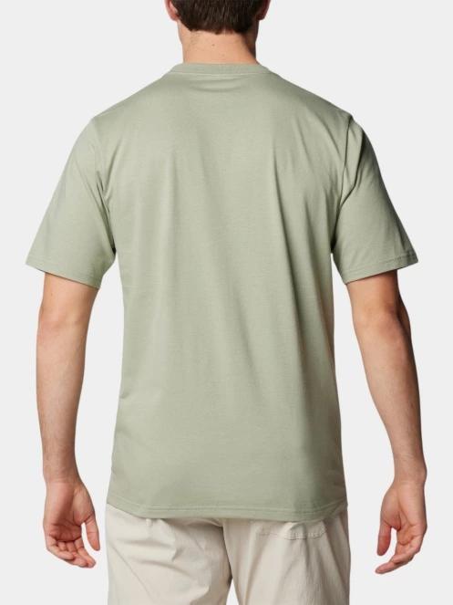 tricou cu maneci scurte pt. barbati Columbia CSC Basic Logo Short Sleeve Shirt verde 4