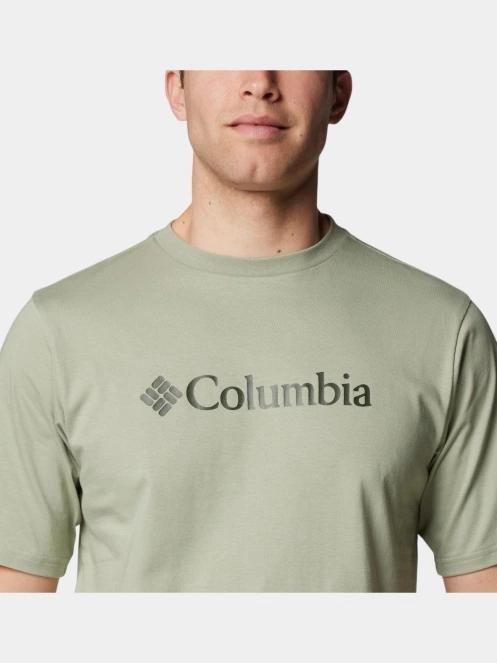 tricou cu maneci scurte pt. barbati Columbia CSC Basic Logo Short Sleeve Shirt verde 6