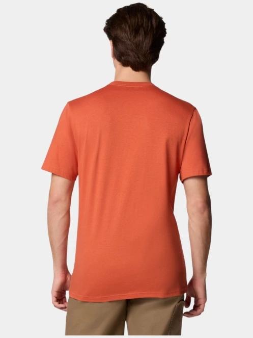 tricou cu maneci scurte pt. barbati Columbia CSC Basic Logo Short Sleeve Shirt rosu 4