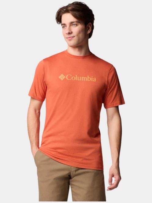 tricou cu maneci scurte pt. barbati Columbia CSC Basic Logo Short Sleeve Shirt rosu 5