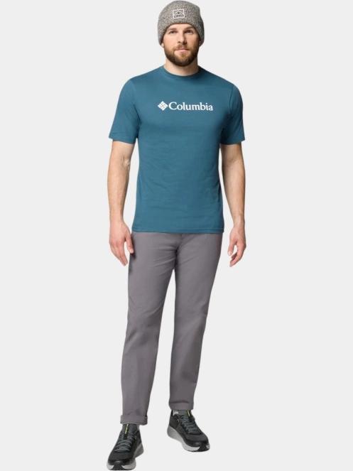 tricou cu maneci scurte pt. barbati Columbia CSC Basic Logo Short Sleeve albastru 5