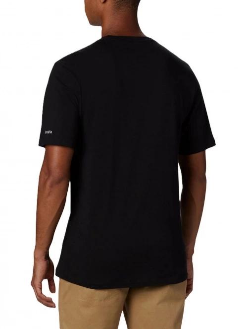 tricou cu maneci scurte pt. barbati Columbia CSC Basic Logo Tee negru 4