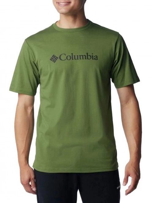 tricou cu maneci scurte pt. barbati Columbia CSC Basic Logo Tee verde 2