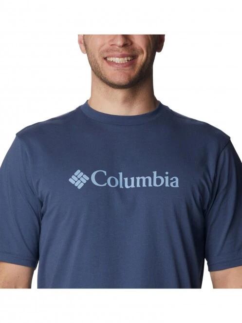 tricou cu maneci scurte pt. barbati Columbia CSC Basic Logo Short Sleeve Shirt albastru 5