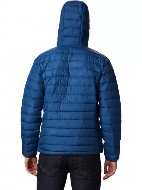 jacheta de primavara pt. barbati Columbia Powder Lite Hooded Jacket albastru 3