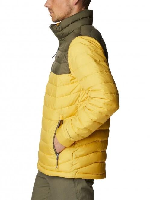 jacheta de primavara pt. barbati Columbia Powder Lite Jacket galben 3