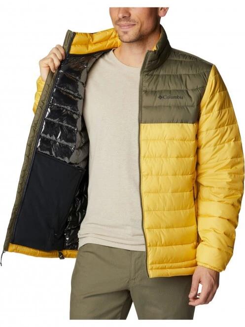 jacheta de primavara pt. barbati Columbia Powder Lite Jacket galben 5