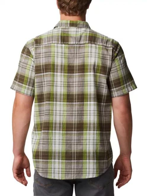 camasa cu maneci scurte pt. barbati Columbia Under Exposure YD Short Sleeve Shirt verde 3
