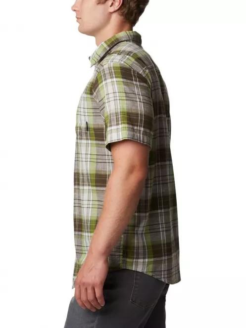camasa cu maneci scurte pt. barbati Columbia Under Exposure YD Short Sleeve Shirt verde 4