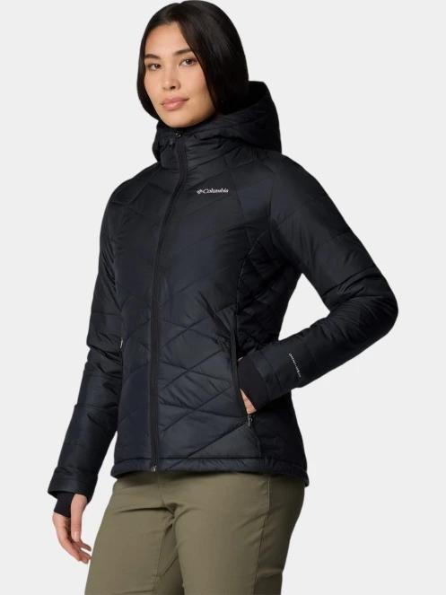 jacheta de primavara pt. femei Columbia Heavenly Hooded Jacket negru 3