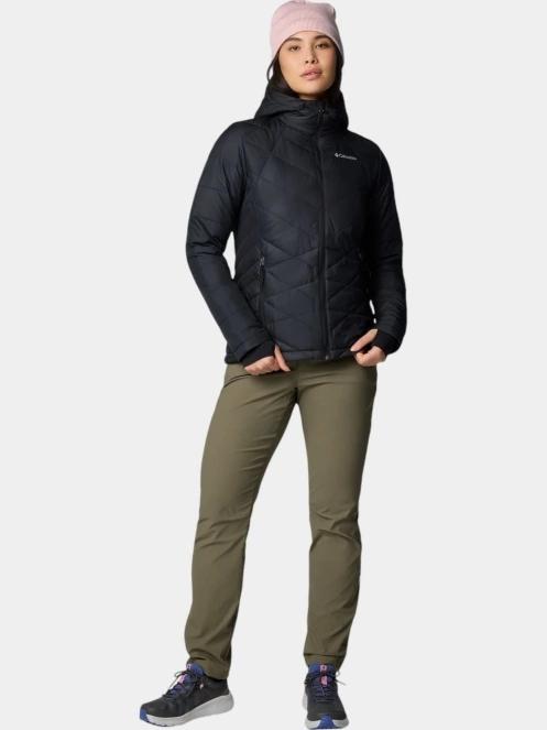 jacheta de primavara pt. femei Columbia Heavenly Hooded Jacket negru 4