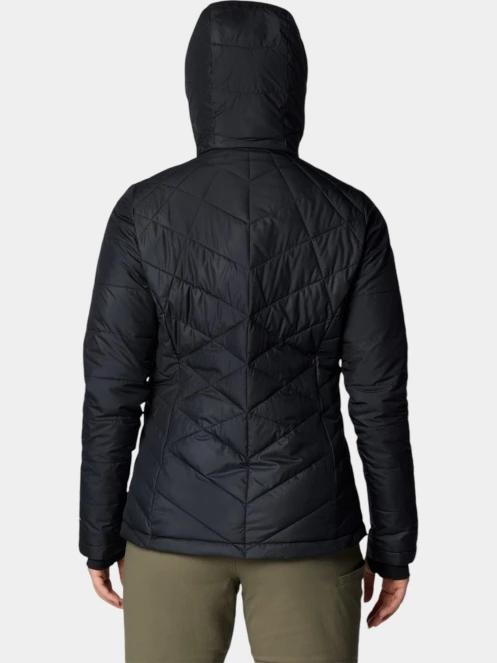 jacheta de primavara pt. femei Columbia Heavenly Hooded Jacket negru 5