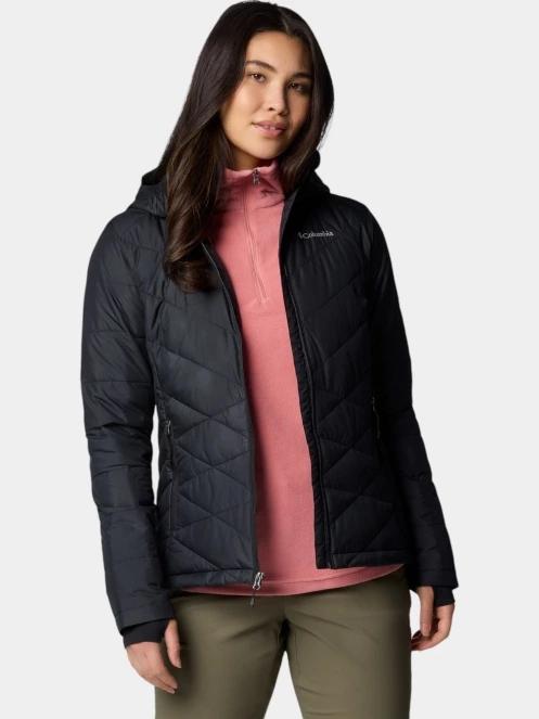jacheta de primavara pt. femei Columbia Heavenly Hooded Jacket negru 6