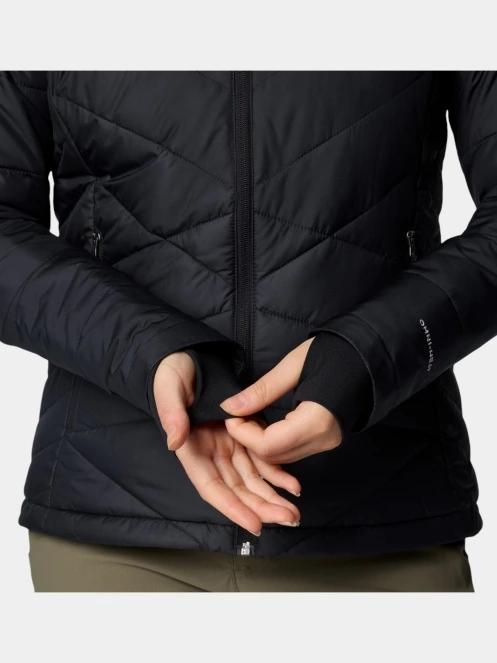 jacheta de primavara pt. femei Columbia Heavenly Hooded Jacket negru 8