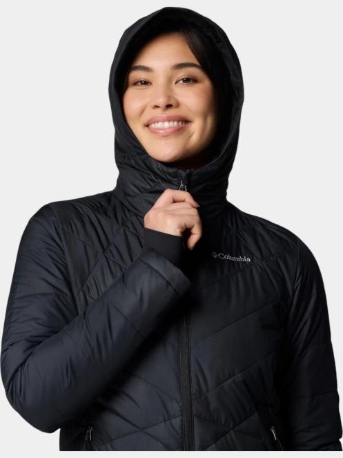 jacheta de primavara pt. femei Columbia Heavenly Hooded Jacket negru 9