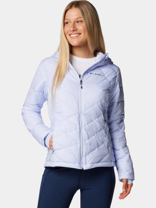 jacheta de primavara pt. femei Columbia Heavenly Hooded Jacket albastru 2