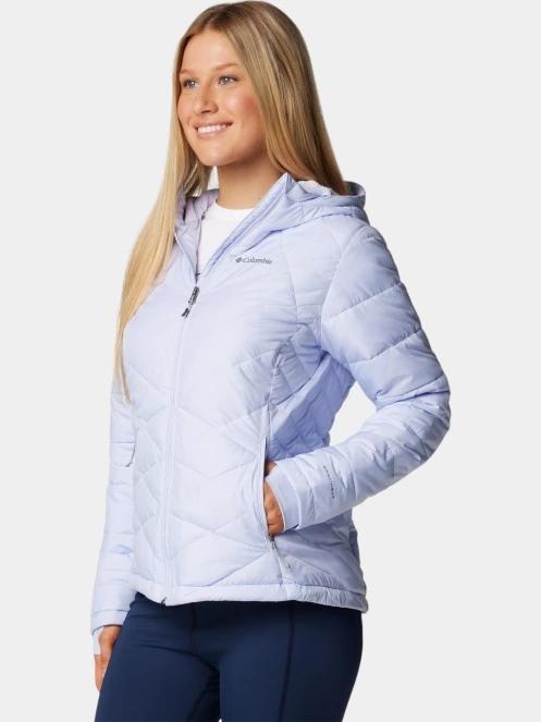 jacheta de primavara pt. femei Columbia Heavenly Hooded Jacket albastru 3