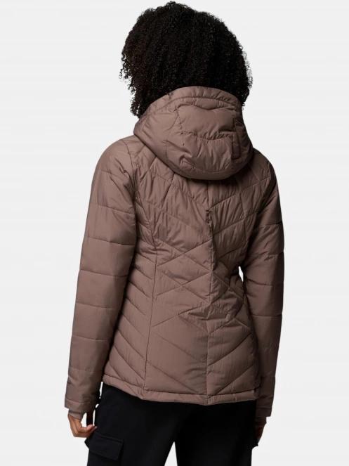jacheta de primavara pt. femei Columbia Heavenly Hooded Jacket maro 4