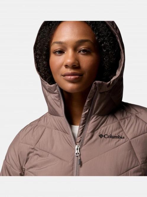 jacheta de primavara pt. femei Columbia Heavenly Hooded Jacket maro 8