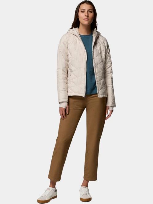 jacheta de primavara pt. femei Columbia Heavenly Hooded Jacket nisip 10