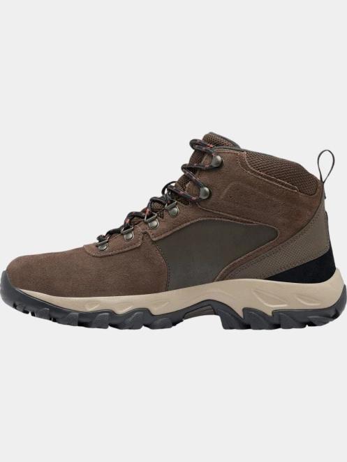 bocanci de drumetie pt. barbati Columbia Newton Ridge Plus II Suede WP maro 3