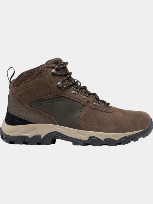 bocanci de drumetie pt. barbati Columbia Newton Ridge Plus II Suede WP maro 4