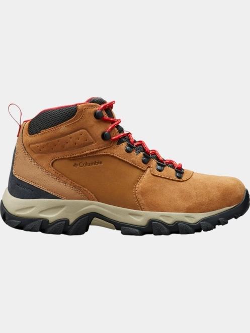 bocanci de drumetie pt. barbati Columbia Newton Ridge Plus II Suede WP maro 3