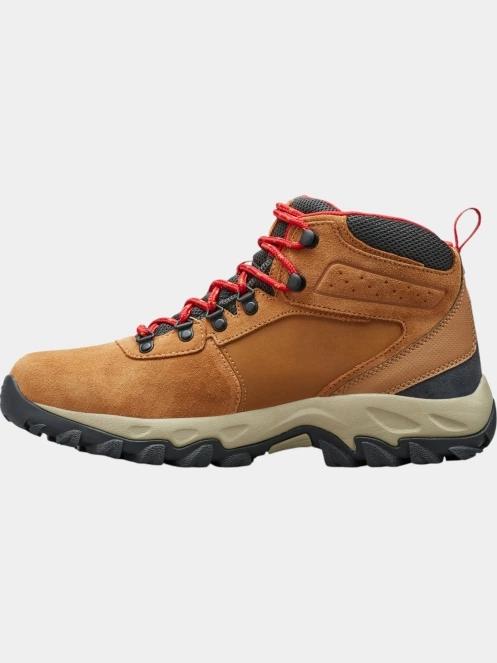 bocanci de drumetie pt. barbati Columbia Newton Ridge Plus II Suede WP maro 4