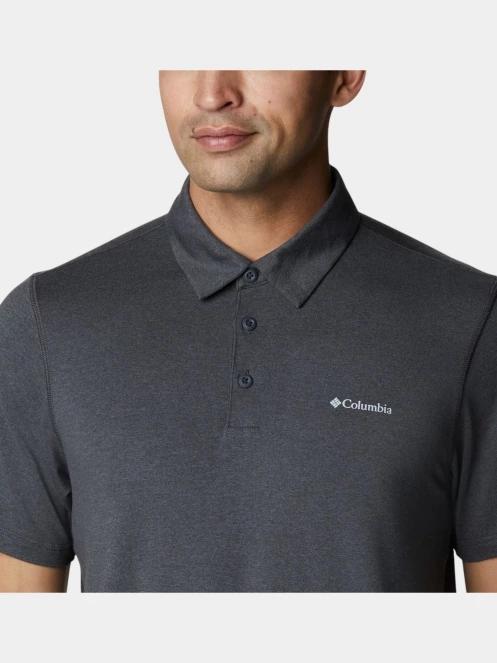 tricou cu guler pt. barbati Columbia Tech Trail Polo gri 6