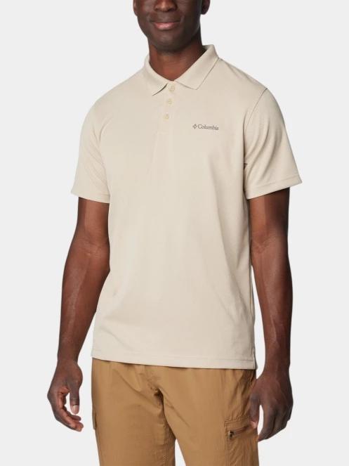 tricou cu guler pt. barbati Columbia Utilizer Polo nisip 5