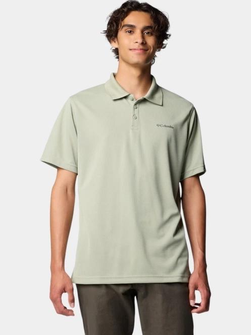 tricou cu guler pt. barbati Columbia Utilizer Polo verde 2