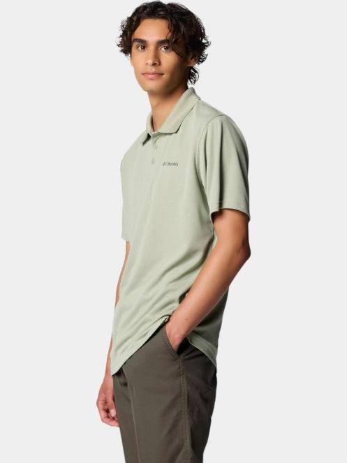 tricou cu guler pt. barbati Columbia Utilizer Polo verde 3