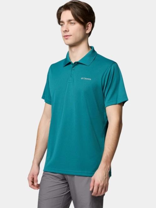 tricou cu guler pt. barbati Columbia Utilizer Polo verde 3