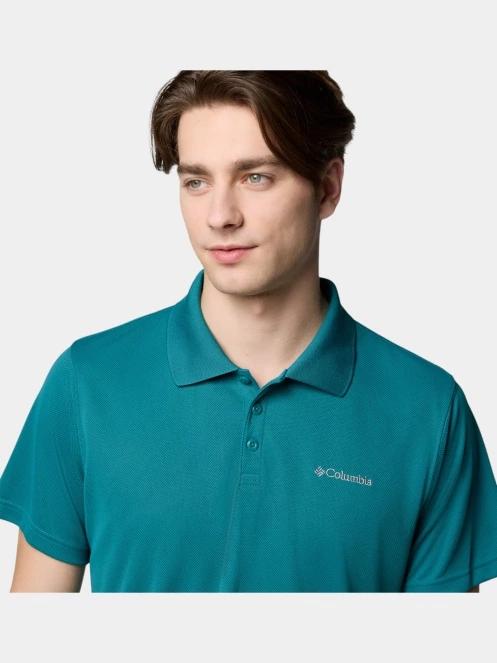 tricou cu guler pt. barbati Columbia Utilizer Polo verde 6