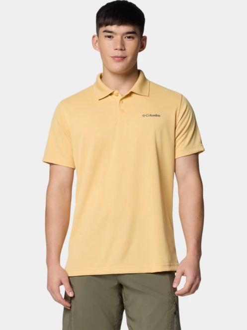 tricou cu guler pt. barbati Columbia Utilizer Polo galben 2