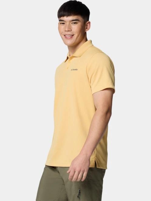 tricou cu guler pt. barbati Columbia Utilizer Polo galben 3