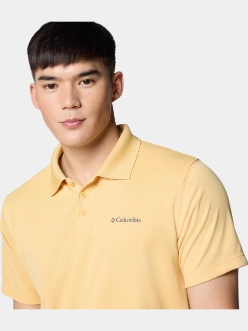 tricou cu guler pt. barbati Columbia Utilizer Polo galben 6