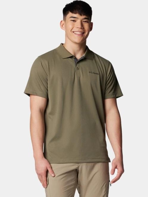 tricou de sport, cu guler pt. barbati Columbia Utilizer Polo verde 2