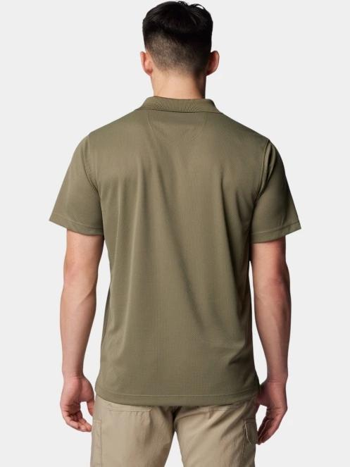 tricou de sport, cu guler pt. barbati Columbia Utilizer Polo verde 4