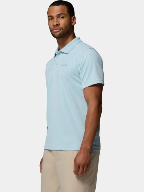 tricou de sport, cu guler pt. barbati Columbia Utilizer Polo albastru deschis 3