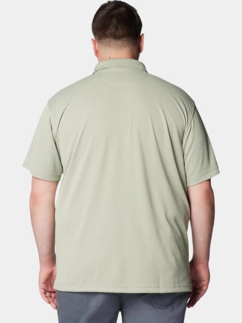 tricou cu guler pt. barbati Columbia Utilizer Polo verde 4