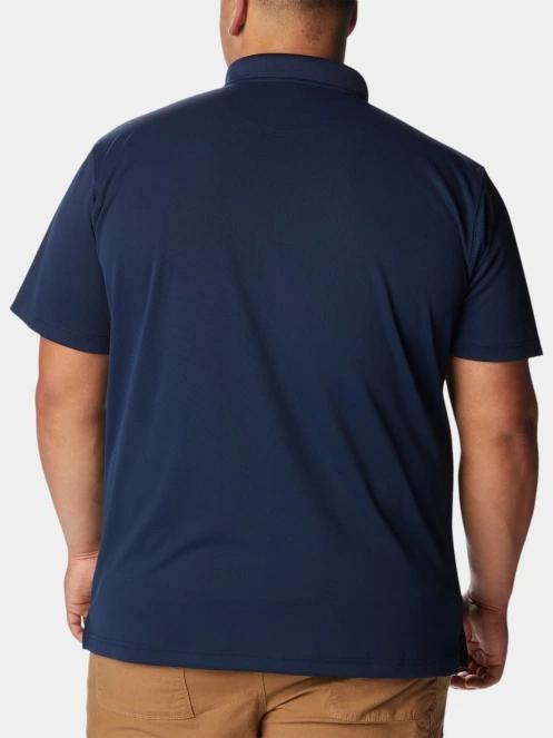 tricou cu guler pt. barbati Columbia Utilizer Polo albastru inchis 4