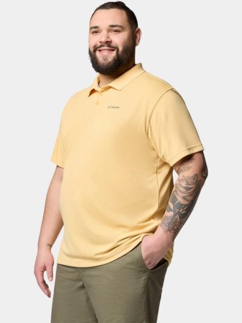 tricou cu guler pt. barbati Columbia Utilizer Polo galben 3