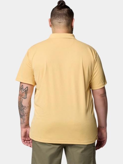 tricou cu guler pt. barbati Columbia Utilizer Polo galben 4