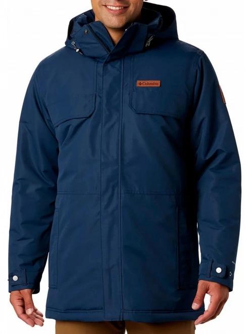 jacheta de iarna pt. barbati Columbia Rugged Path Parka albastru 2