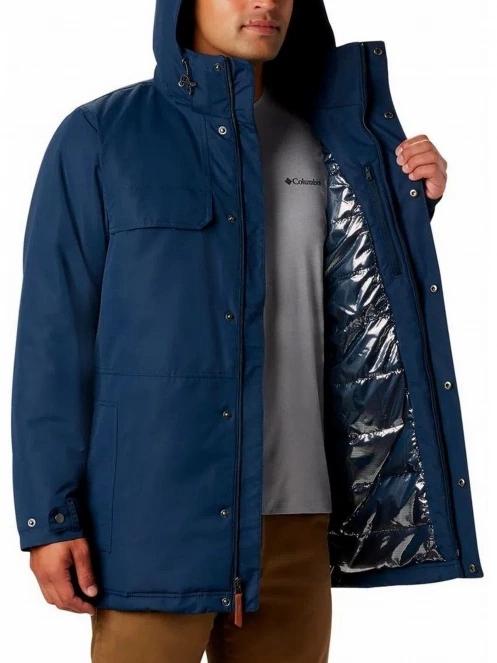 jacheta de iarna pt. barbati Columbia Rugged Path Parka albastru 5