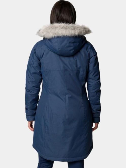 jacheta de iarna pt. femei Columbia Suttle Mountain Long Insulated Jacket albastru 4